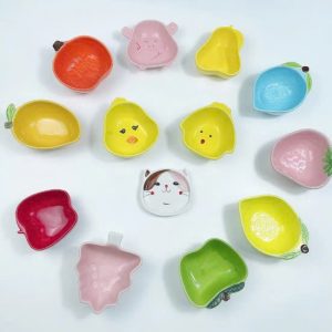 Bát ăn dặm cho bé chất liệu gốm sứ