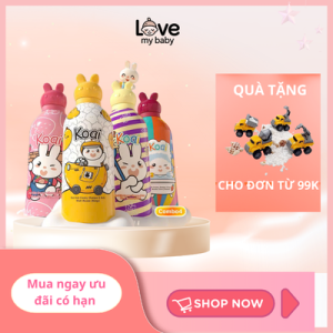 Sữa tắm gội 2in1 cho bé 350ml dịu nhẹ