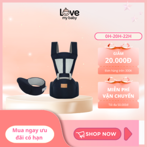 Địu thắt lưng có ghế đa chức năng