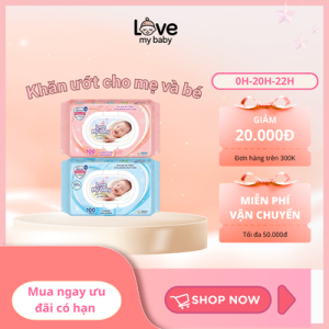 khăn ướt cho bé