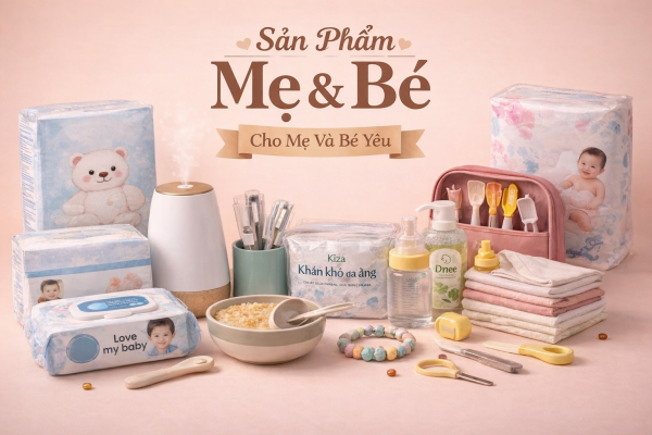 Đồ dùng cần thiết cho bé sơ sinh